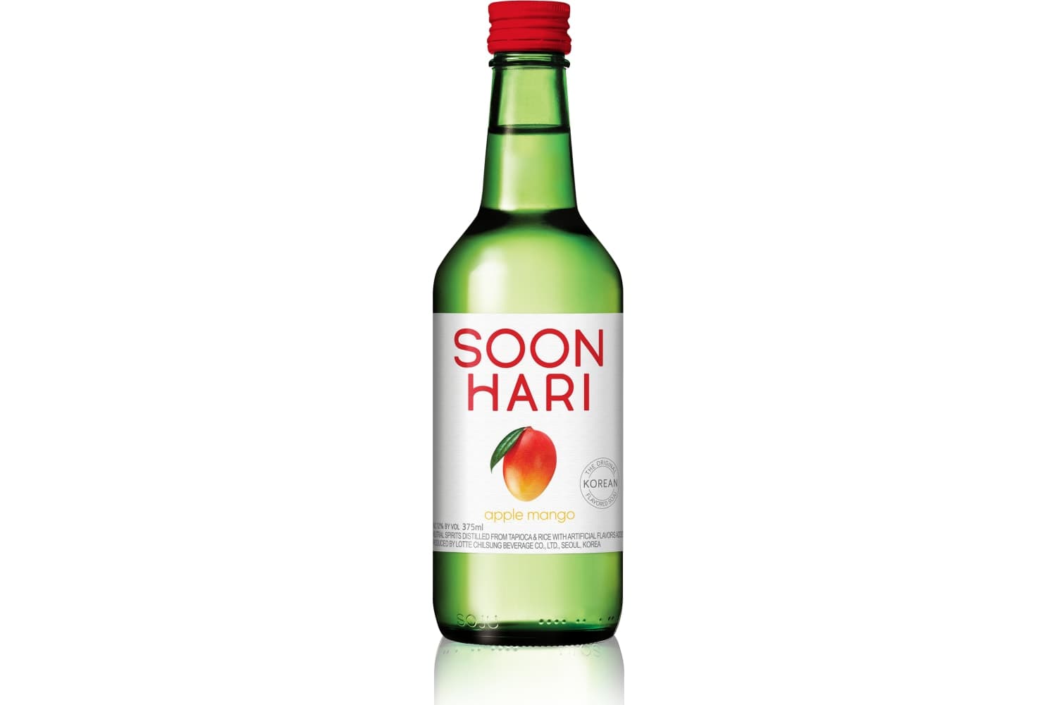 Soon Hari Apple Mango Soju 375mL Bottle