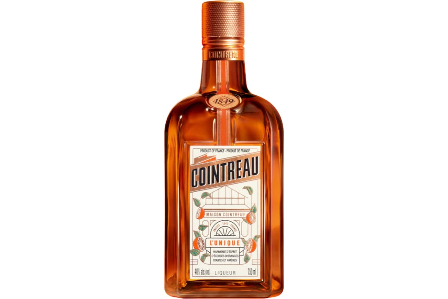 Cointreau Orange Liqueur Triple Sec 750mL Bottle