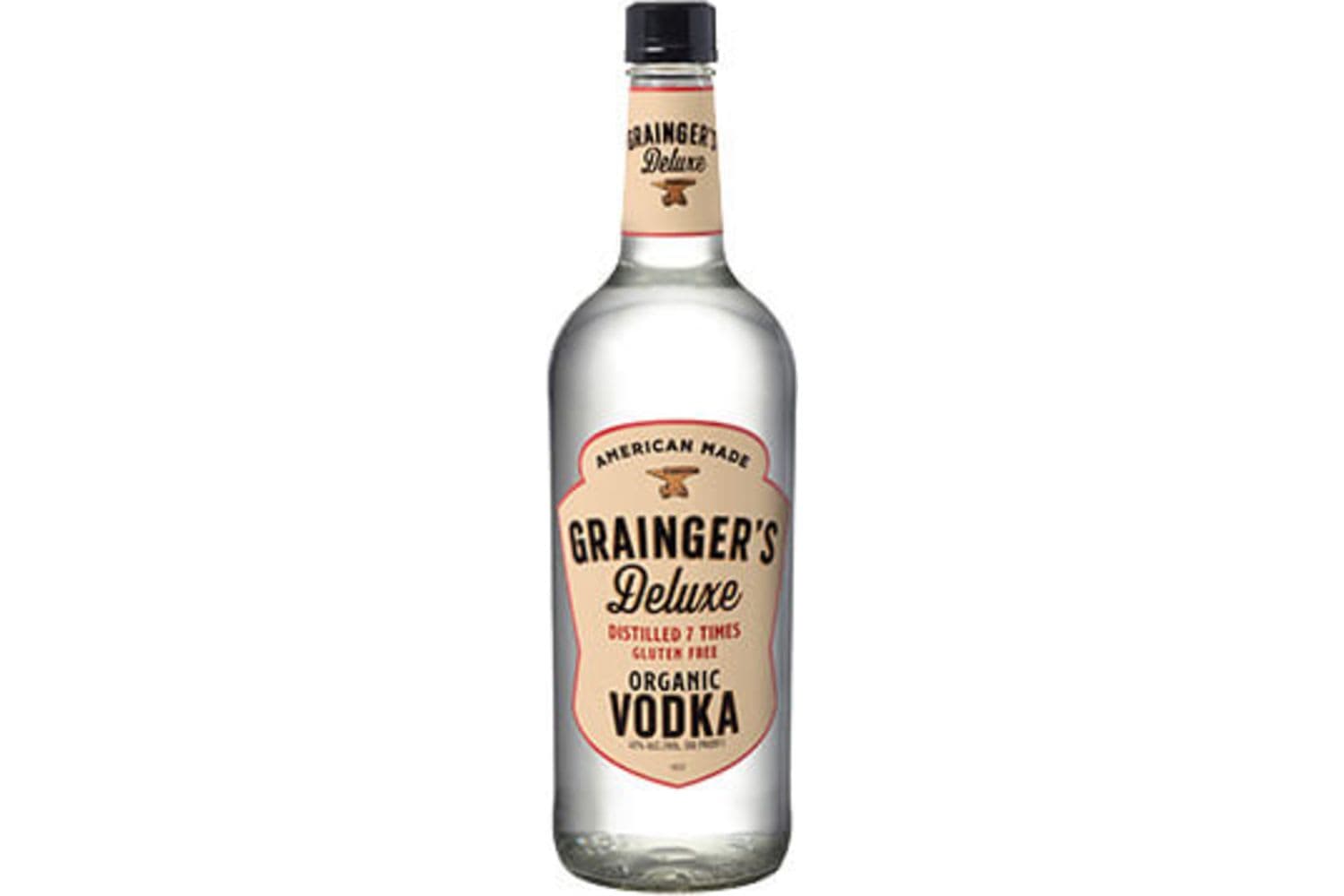 Grainger's Deluxe Organic Vodka 1L Bottle