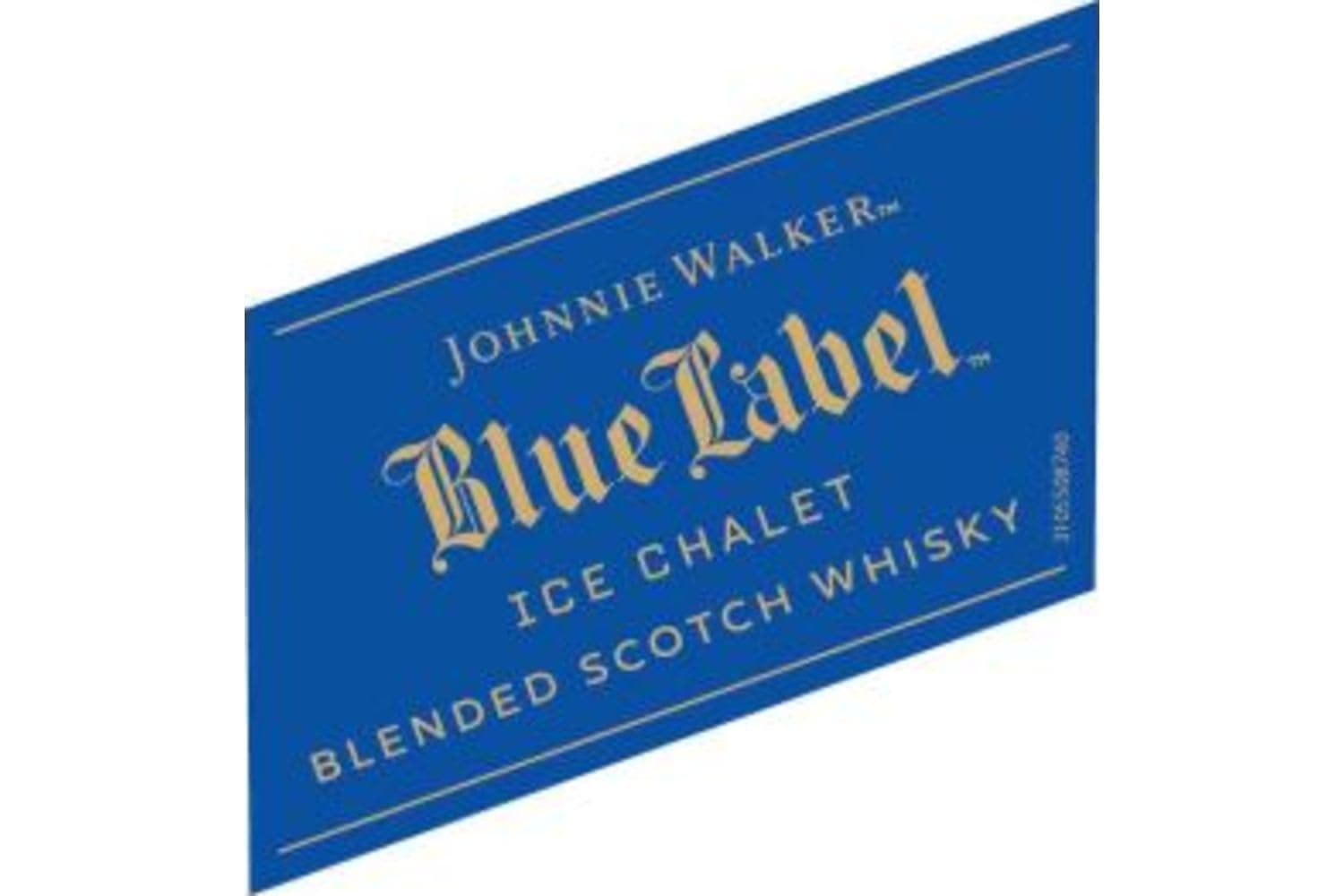 Johnnie Walker Blue Label Ice Chalet Blended Scotch Whisky 86.0 Proof 750mL Bottle