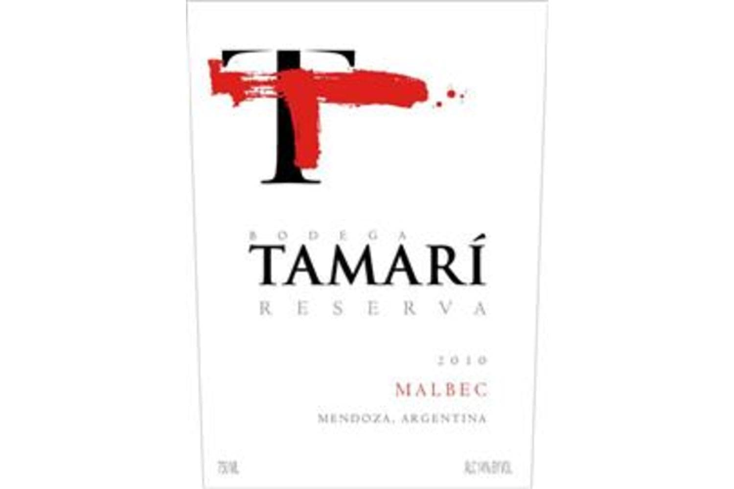 Bodega Tamari Mendoza Malbec Reserva 2020 750mL Bottle