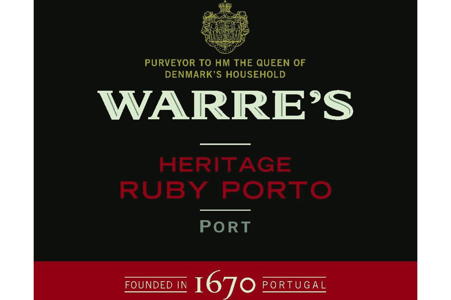Warre's Heritage Ruby Port 750mL Bottle