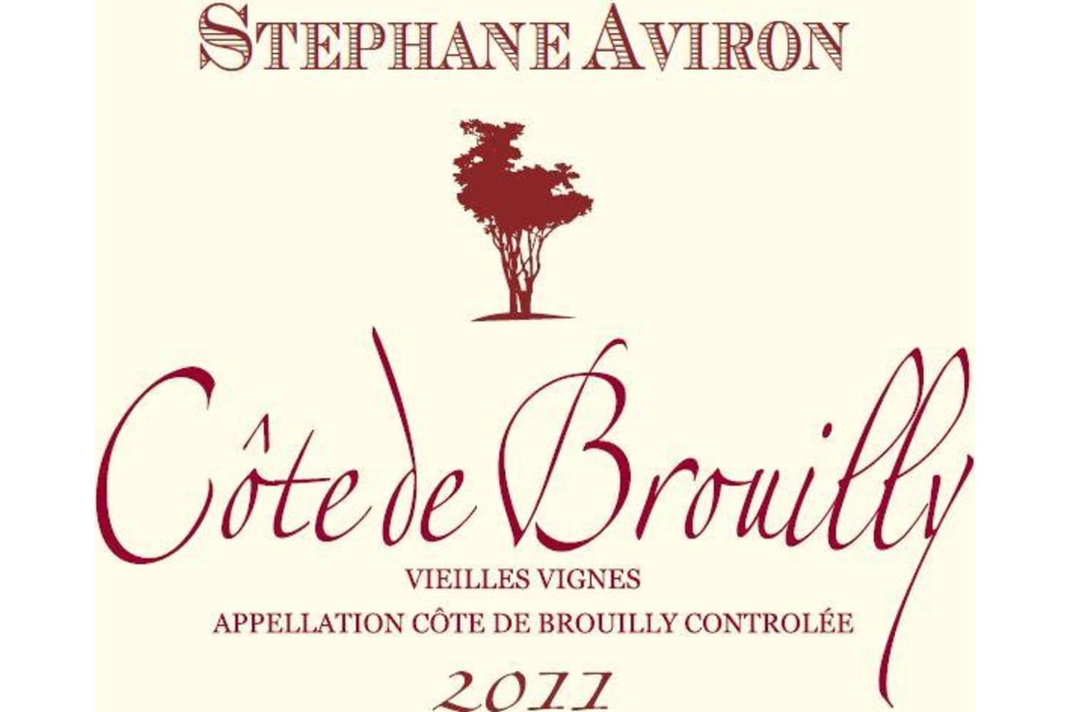 Stephane Aviron Cote de Brouilly 2023 750mL Bottle