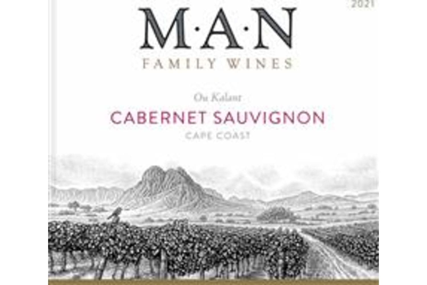 MAN Family Wines Cabernet Sauvignon Ou Kalant Coastal Region 2021 750mL Bottle