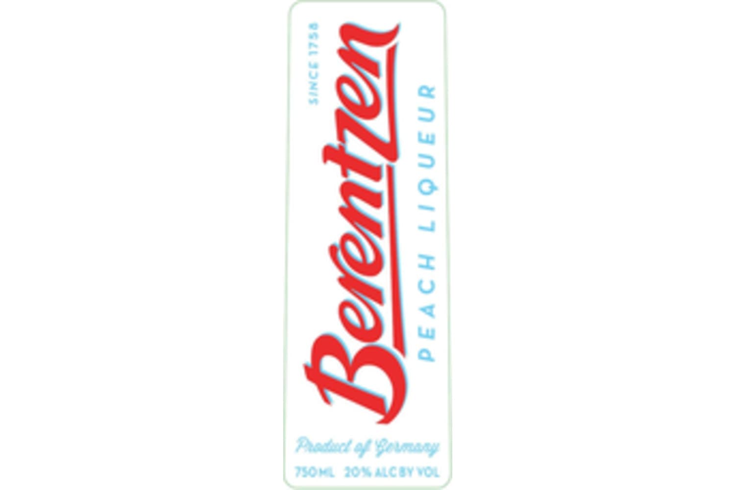 Berentzen Peach Liqueur 750mL Bottle