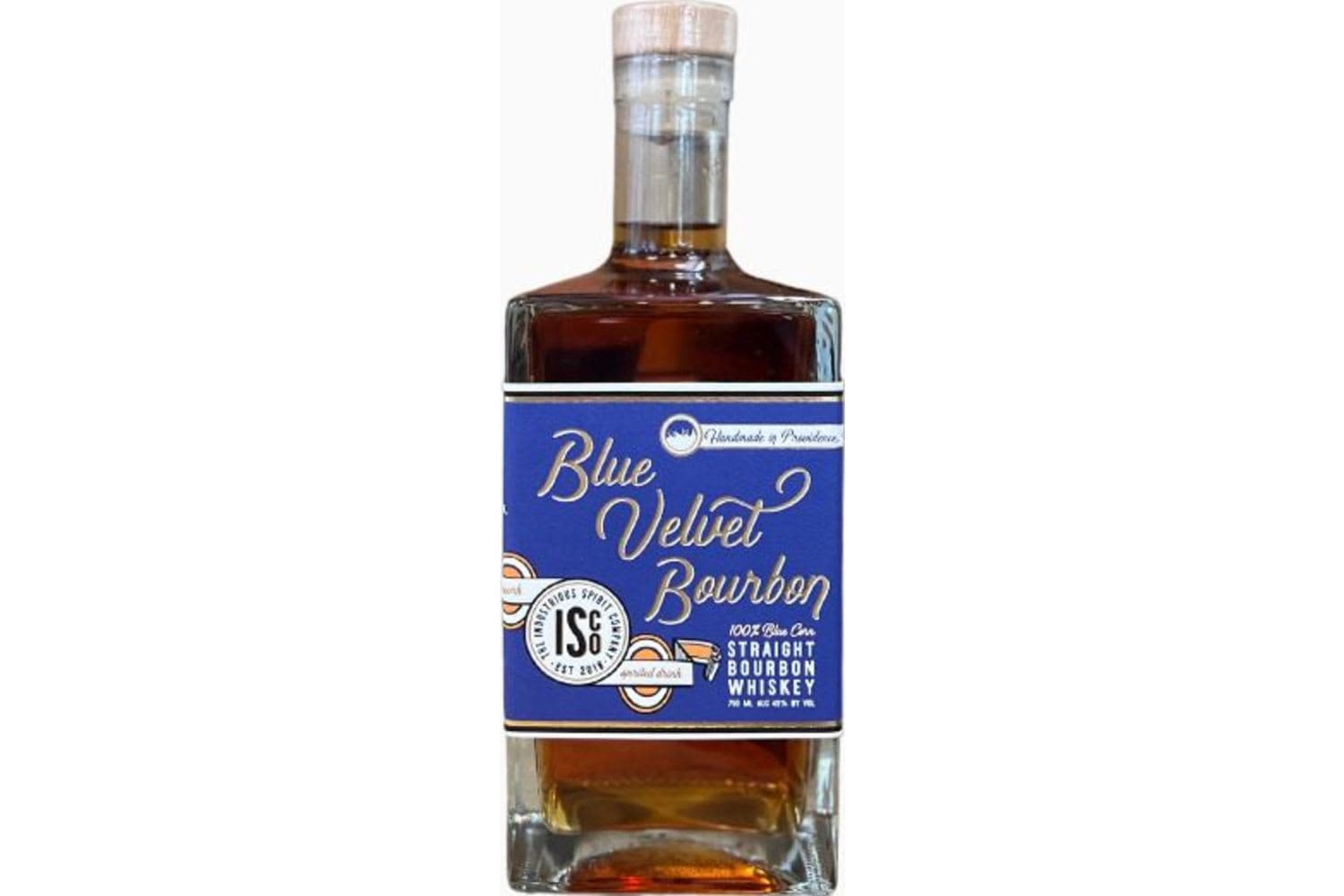 The Industrious Spirit Company Blue Velvet Straight Bourbon Whiskey 90 Proof 750mL Bottle