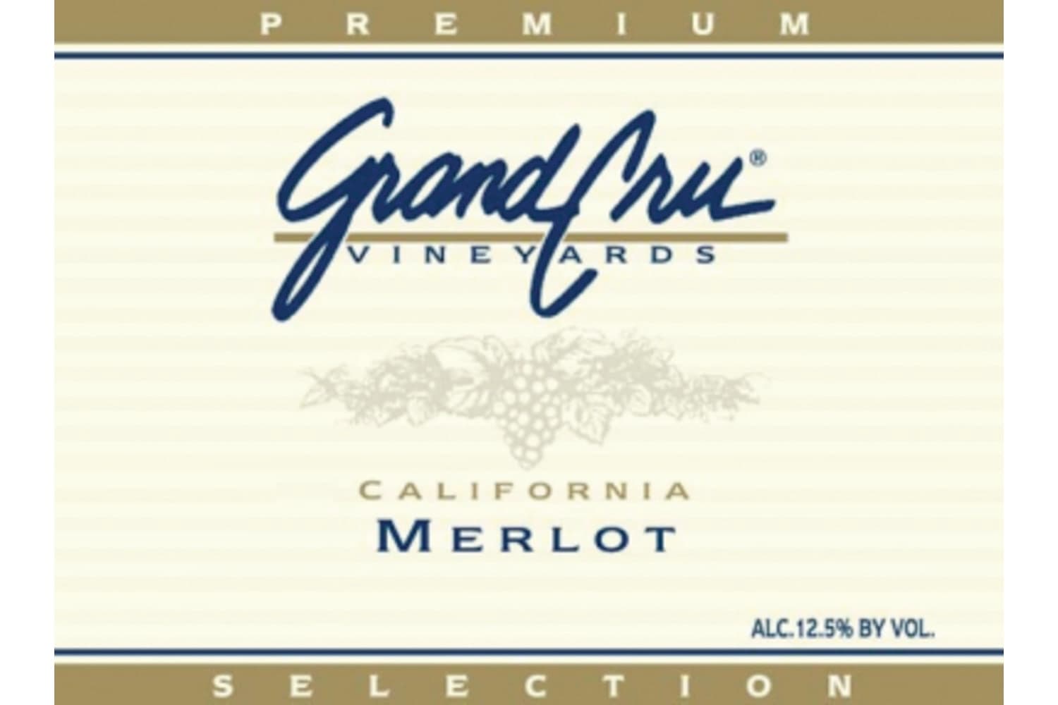 Grand Cru Merlot 750mL Bottle