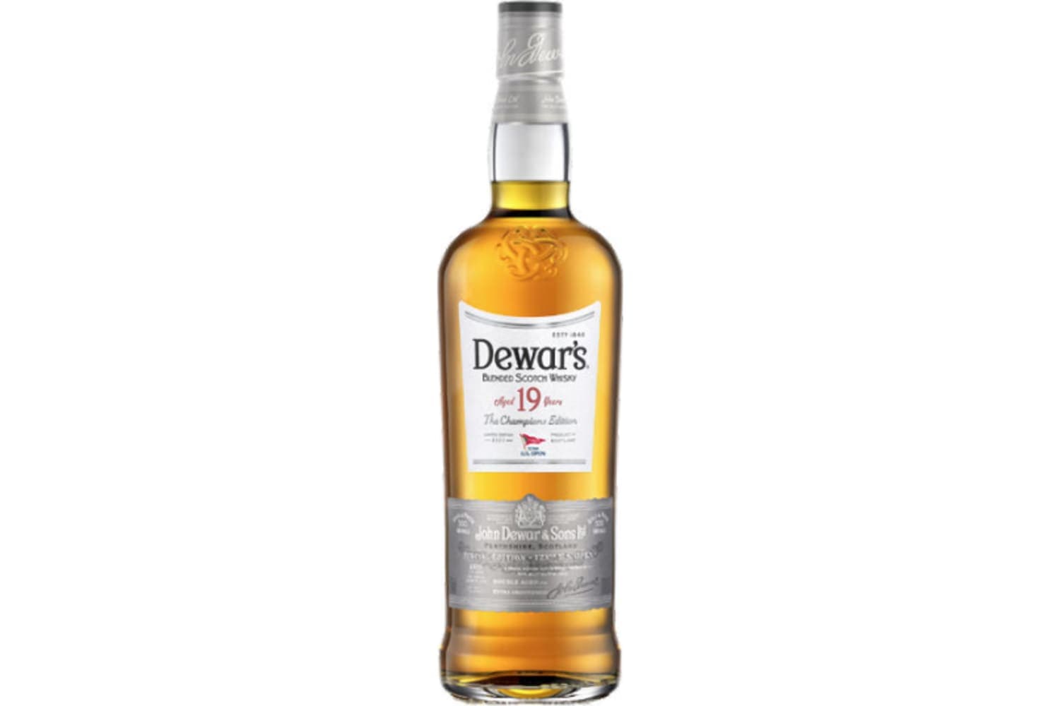Dewar's 19 Year Old The Champion's Edition 2023 U.S. Open 123rd Blended Scotch Whisky 2023 750mL Bottle