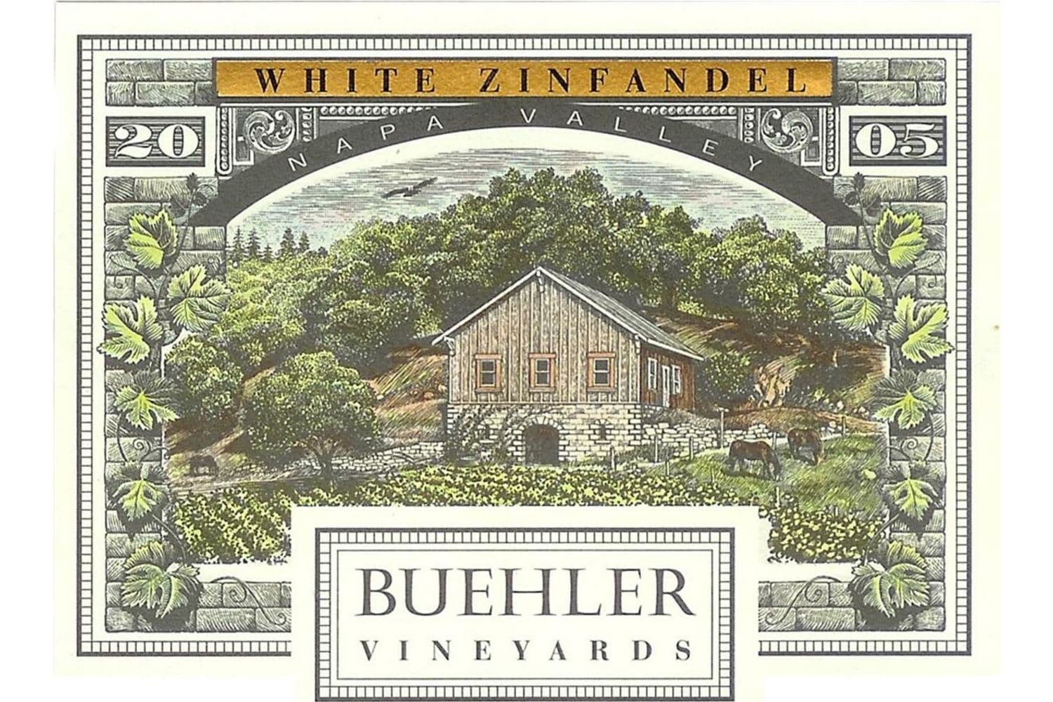 Buehler Vineyards White Zinfandel 2022 750mL Bottle