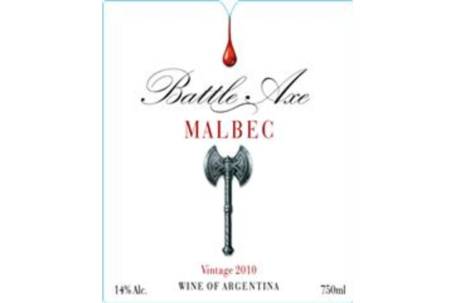 Battle Axe Malbec Mendoza 2020 750mL Bottle