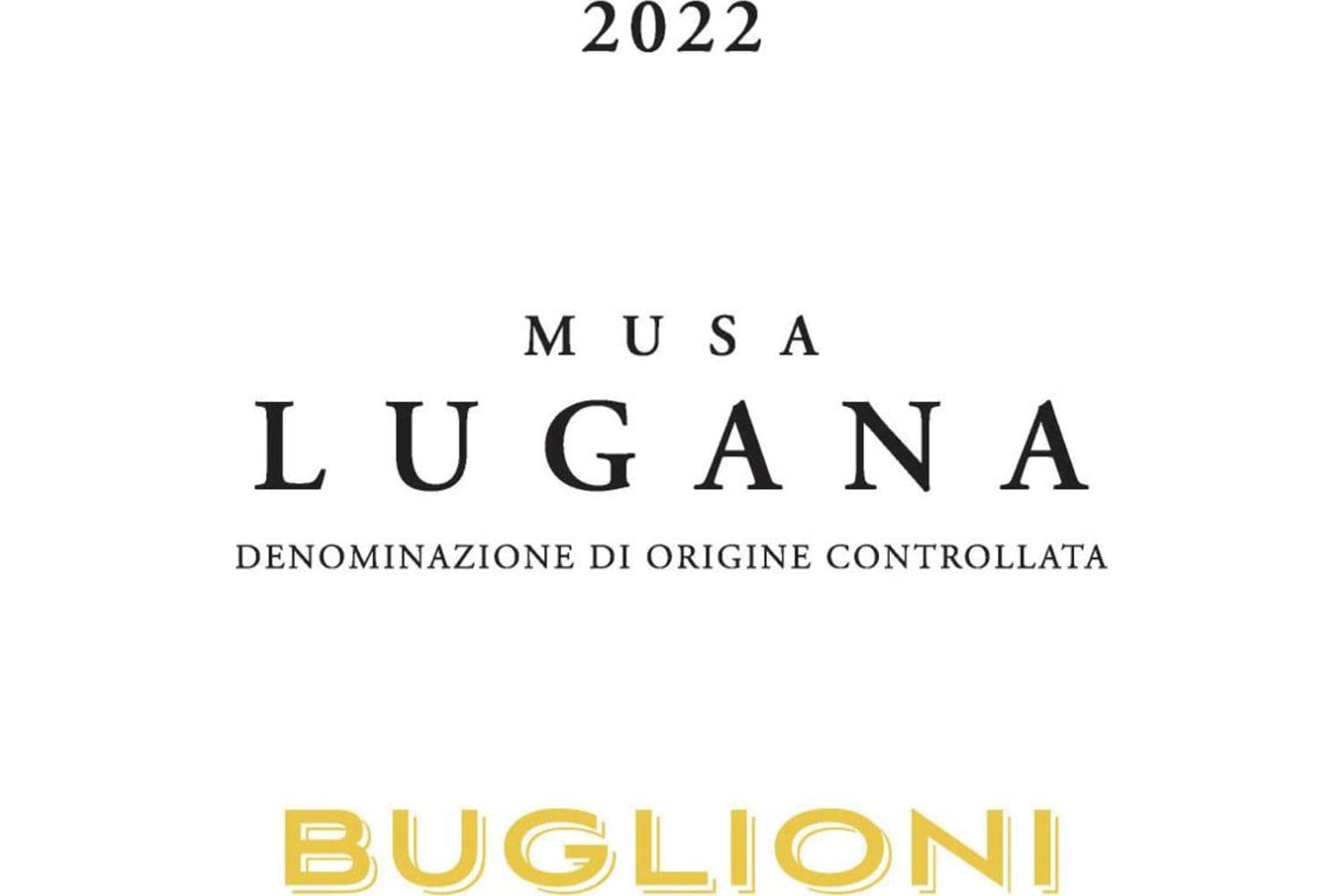 Buglioni Musa Lugana 2022 750mL Bottle