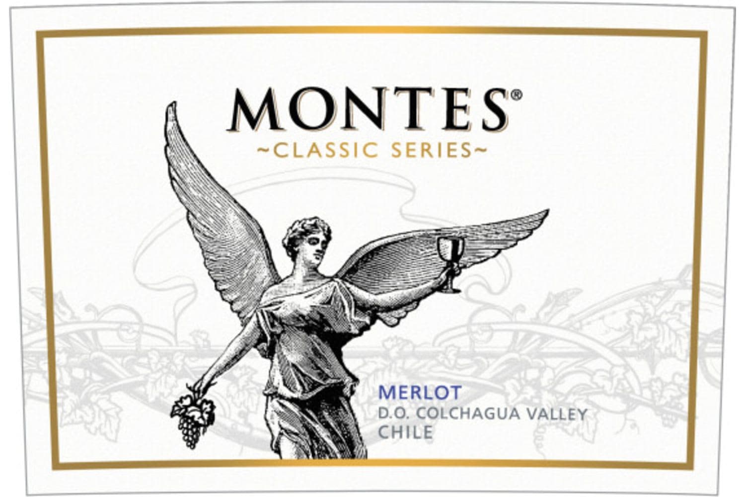 Montes Classic Series Merlot 2021 750mL Bottle
