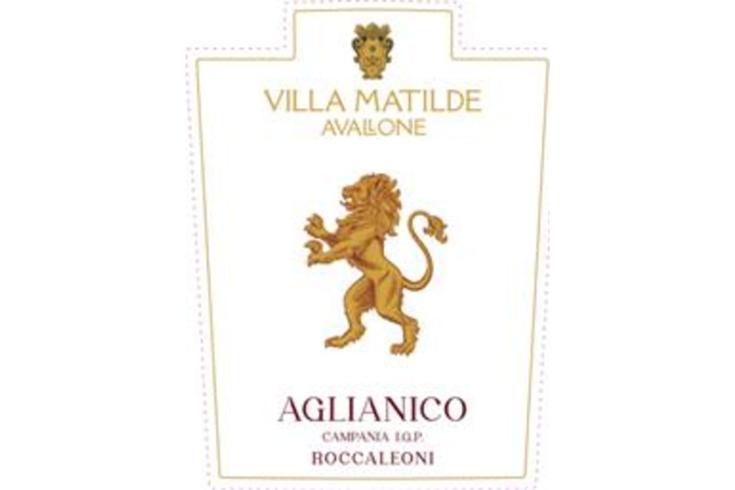 Villa Matilde Aglianico Rocca Dei Leoni 2019 750mL Bottle