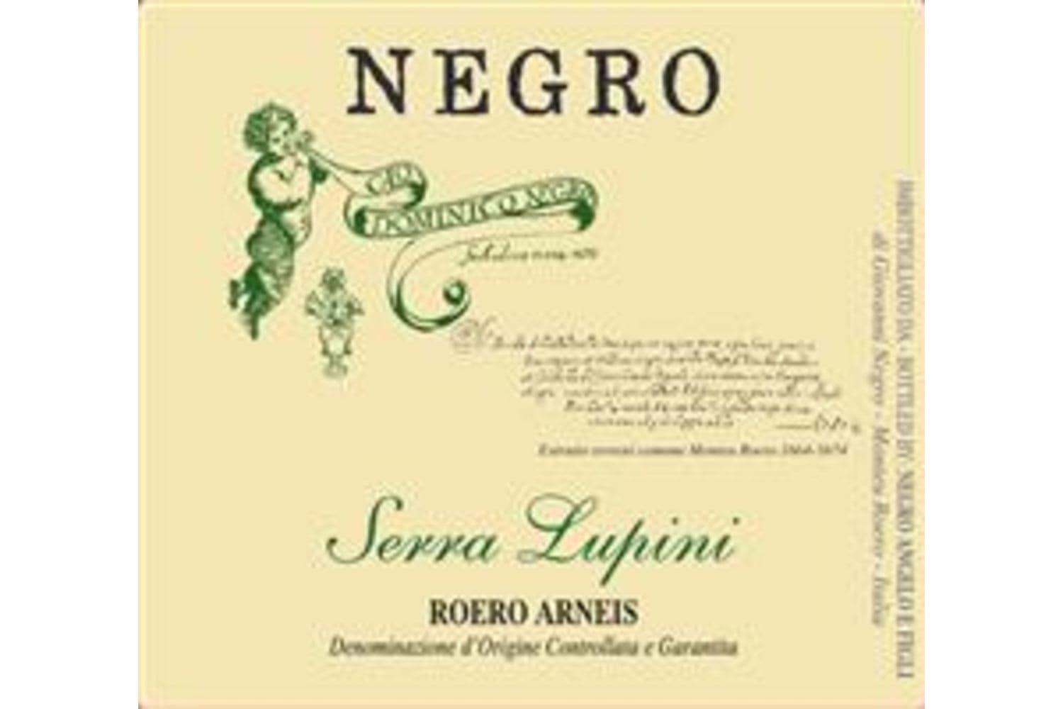 Angelo Negro Roero Arneis Serra Lupini 2024 750mL Bottle
