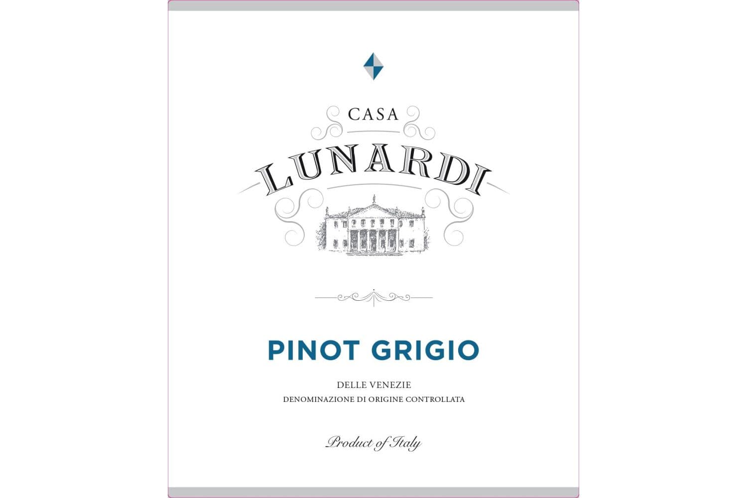 Casa Lunardi Pinot Grigio 2022 750mL Bottle