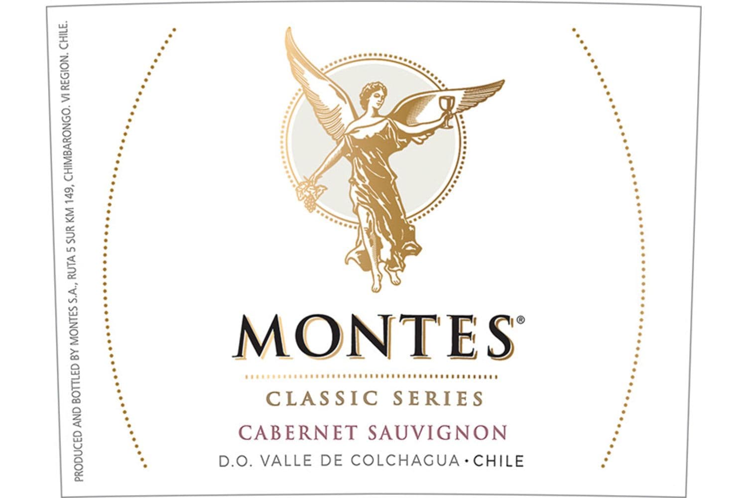 Montes Classic Series Cabernet Sauvignon 2022 750mL Bottle