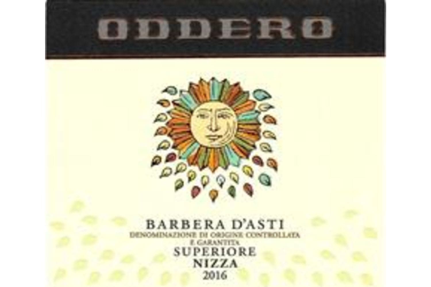 Poderi E Cantine Oddero Barbera d'Asti Superiore Nizza 2023 750mL Bottle
