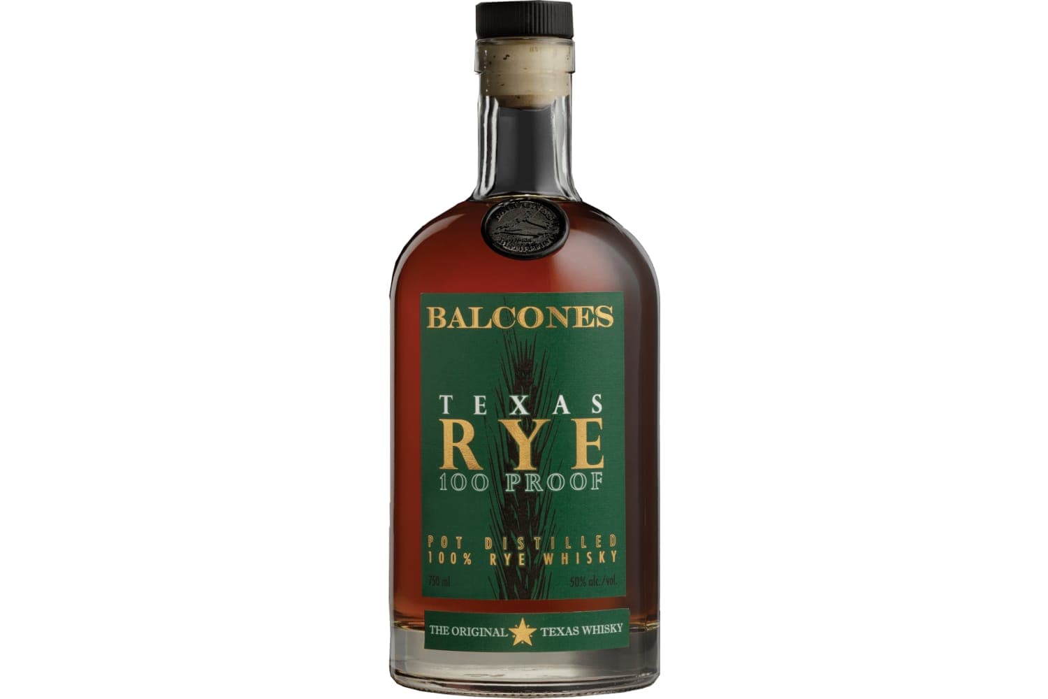 Balcones Texas Rye 750mL Bottle