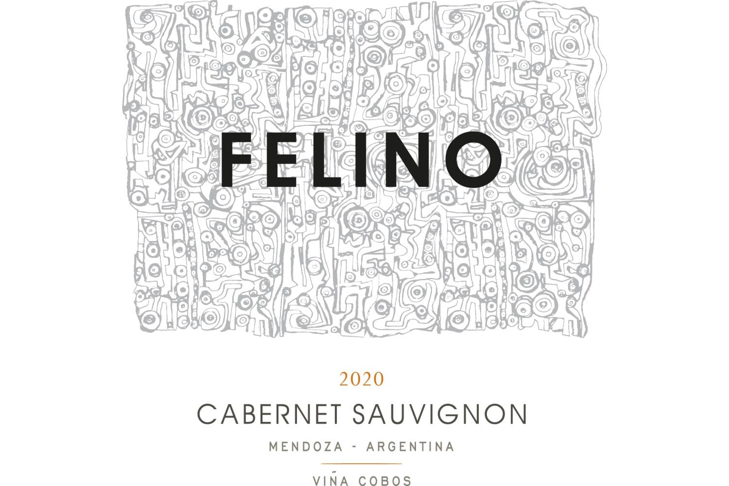 Vina Cobos Felino Cabernet Sauvignon Mendoza 2020 750mL Bottle
