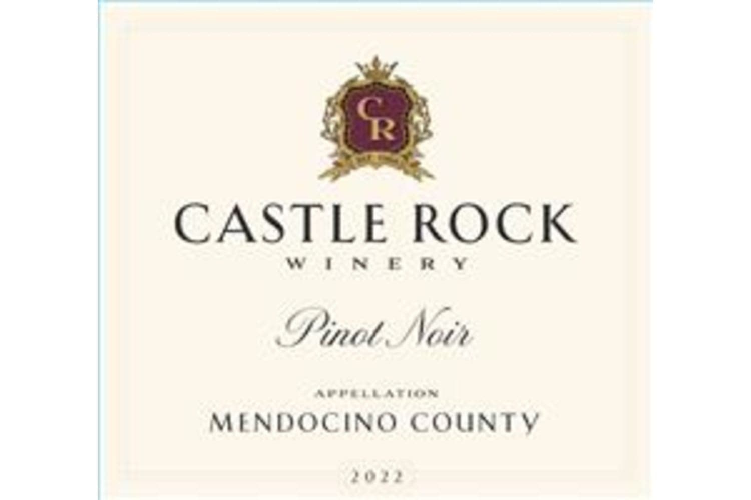 Castle Rock Pinot Noir Mendocino County 2023 750mL Bottle