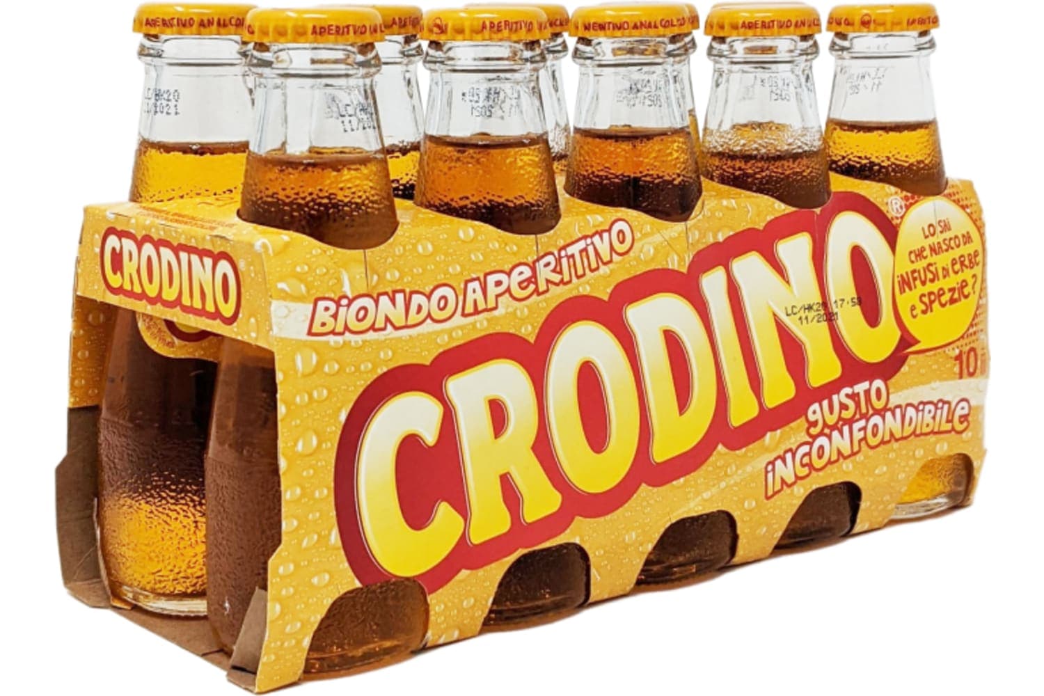 Crodino Biondo Aperitivo 175mL Bottle