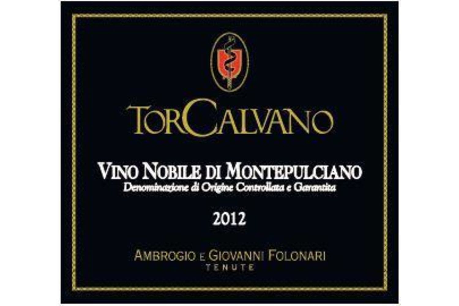 TorCalvano Vino Nobile di Montepulciano DOCG 2019 750mL Bottle