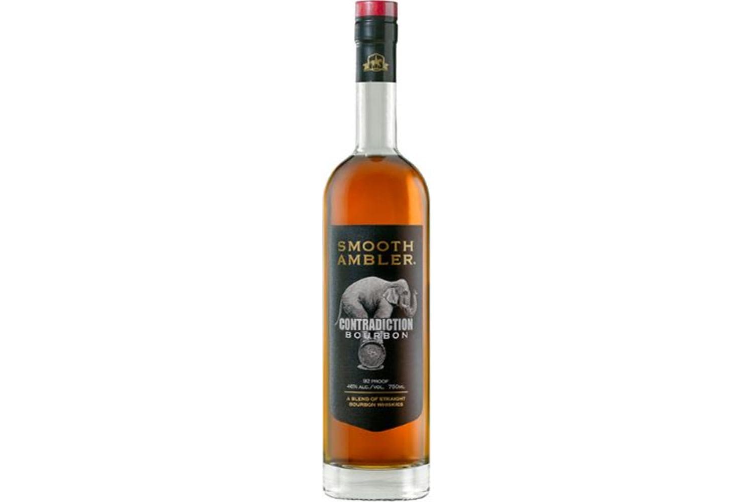 Smooth Ambler Contradiction Bourbon Whiskey 92 Proof (with Glassware) 750mL Bottle