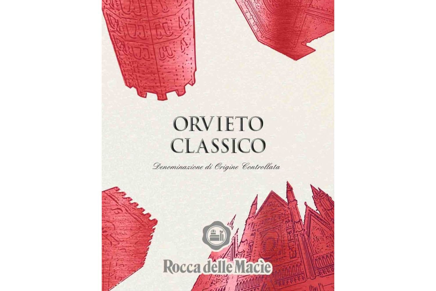 Rocca delle Macie Orvieto Classico 2024 750mL Bottle