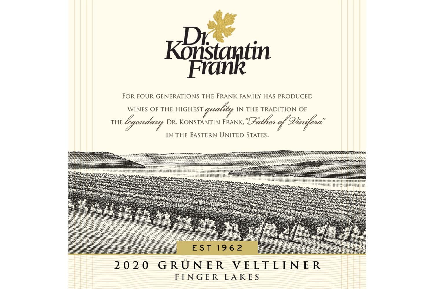Dr. Konstantin Frank Gruner Veltliner 2023 750mL Bottle