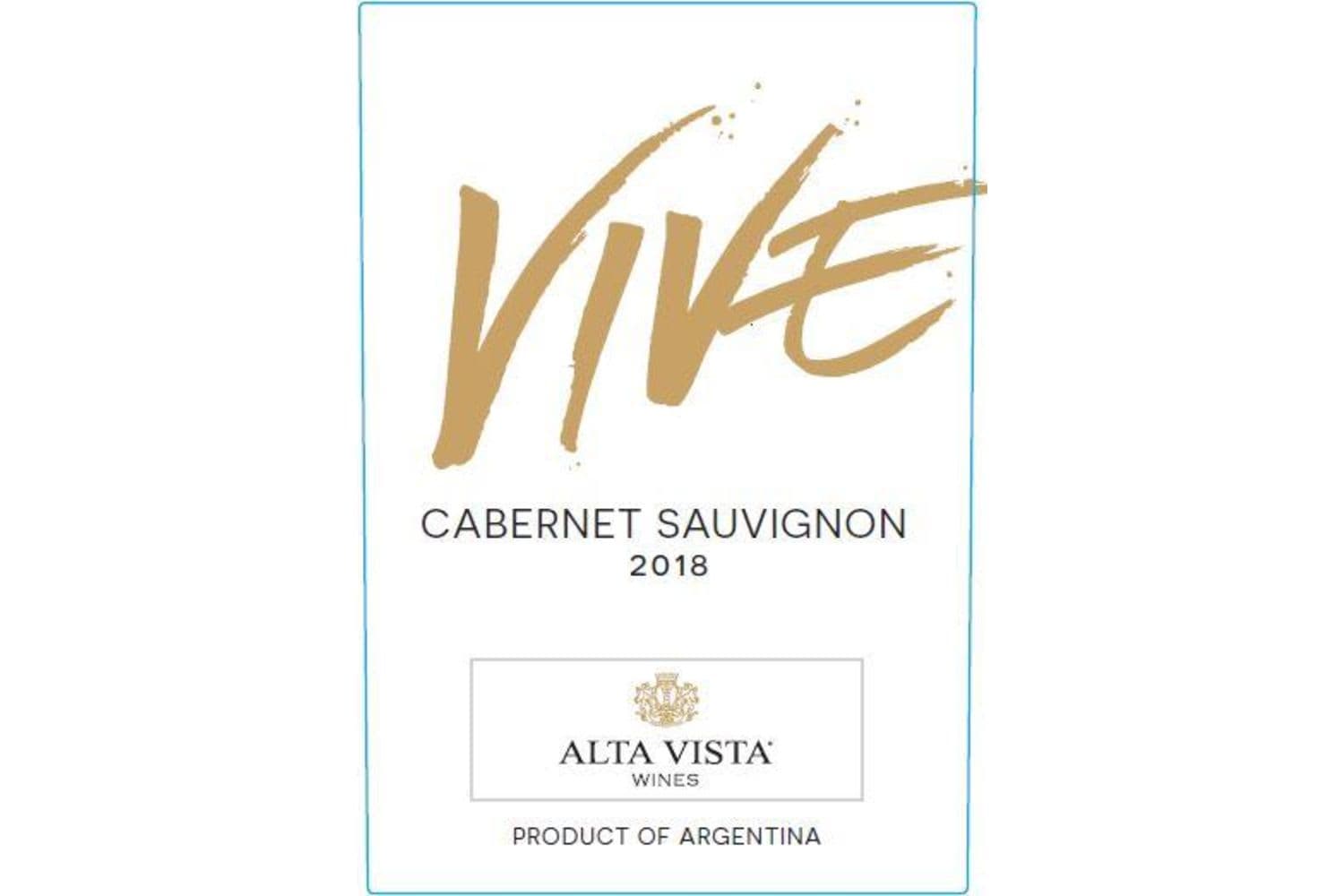 Alta Vista Vive Cabernet Sauvignon 2022 750mL Bottle