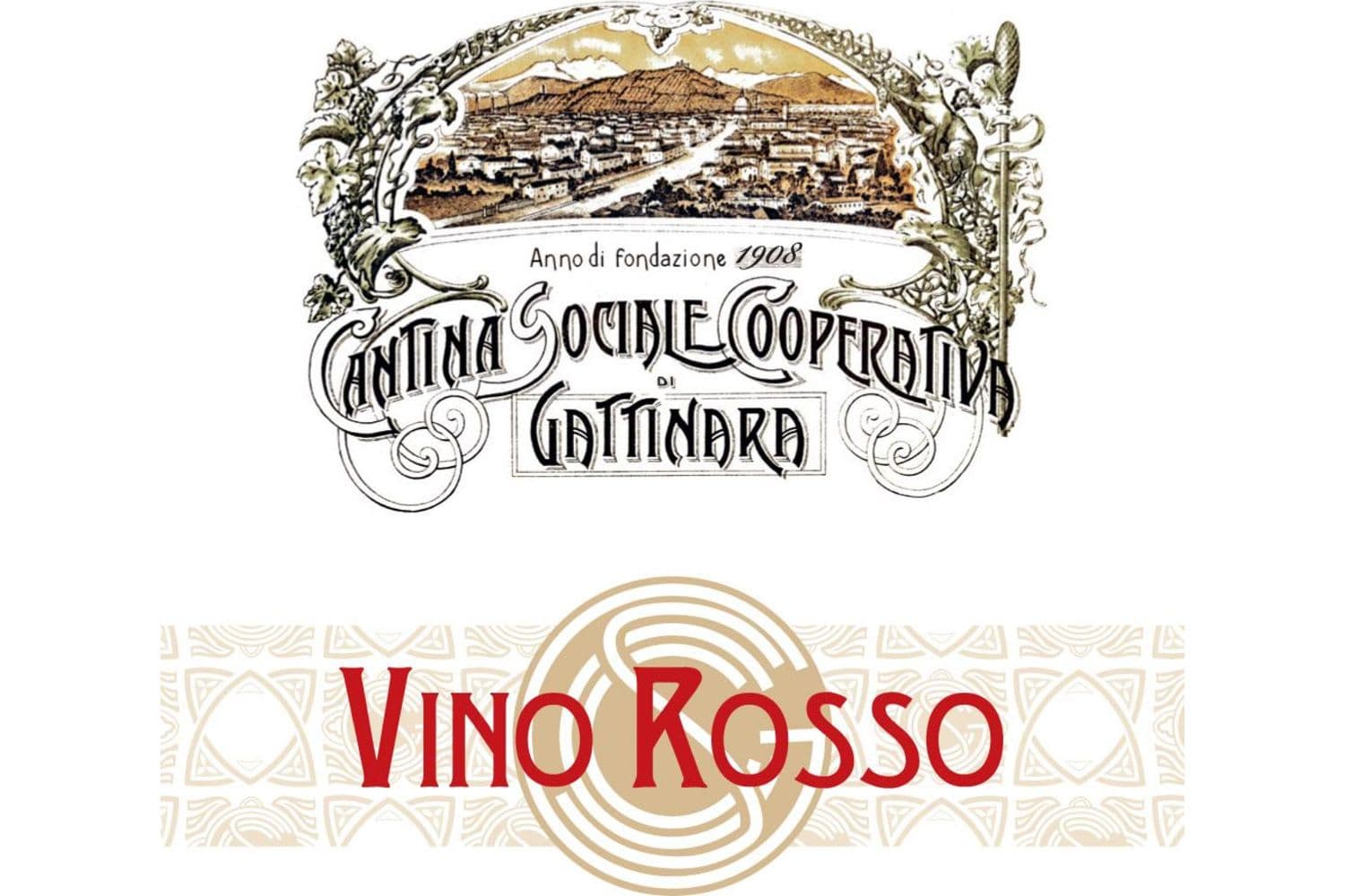 Cantina Sociale Gattinara Vino Rosso 2023 750mL Bottle