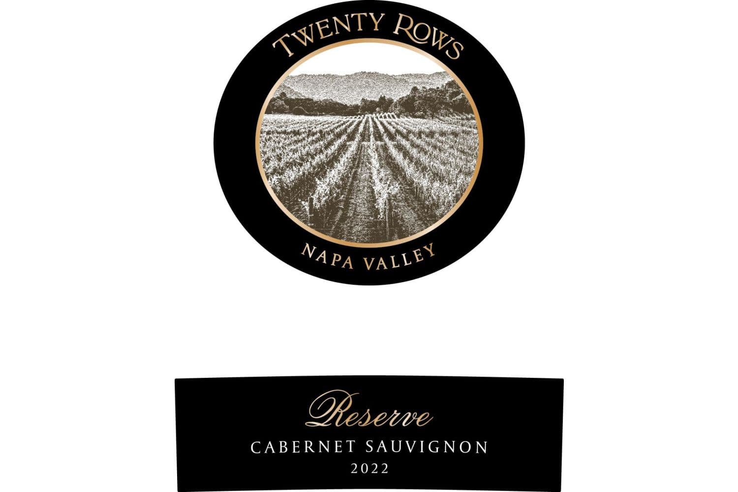 Twenty Rows Cabernet Sauvignon Reserve Napa Valley 2023 750mL Bottle