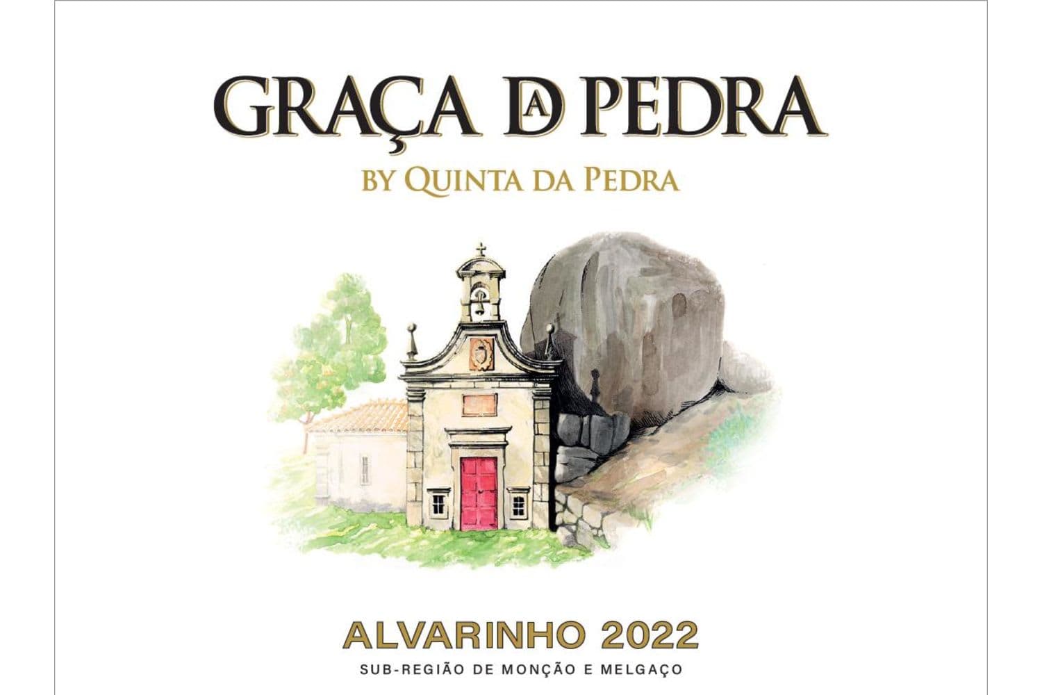 Vinhos Quinta da Pedra Alta Vinho Verde Alvarinho Graca Da Pedra 2022 750mL Bottle