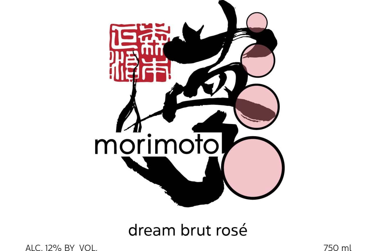 Morimoto Dream Brut Rose 750mL Bottle