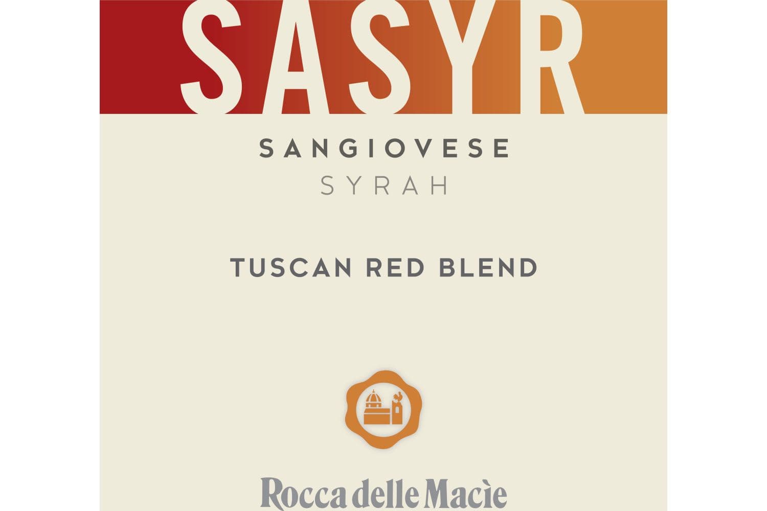 Rocca delle Macie Sasyr 2022 750mL Bottle