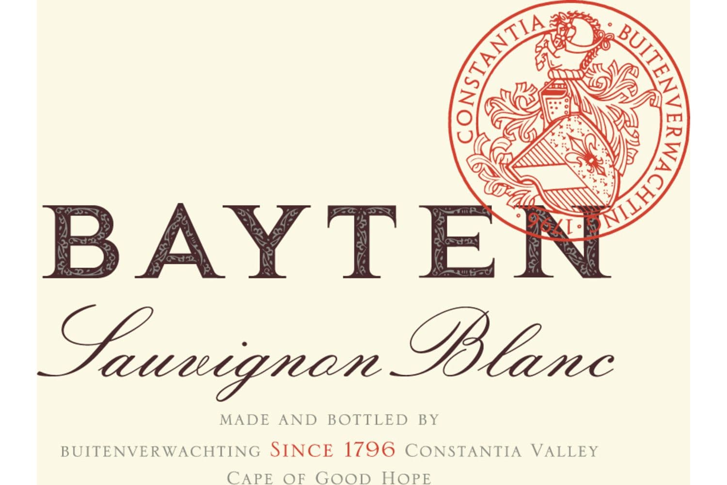 Bayten Sauvignon Blanc Constantia 2023 750mL Bottle