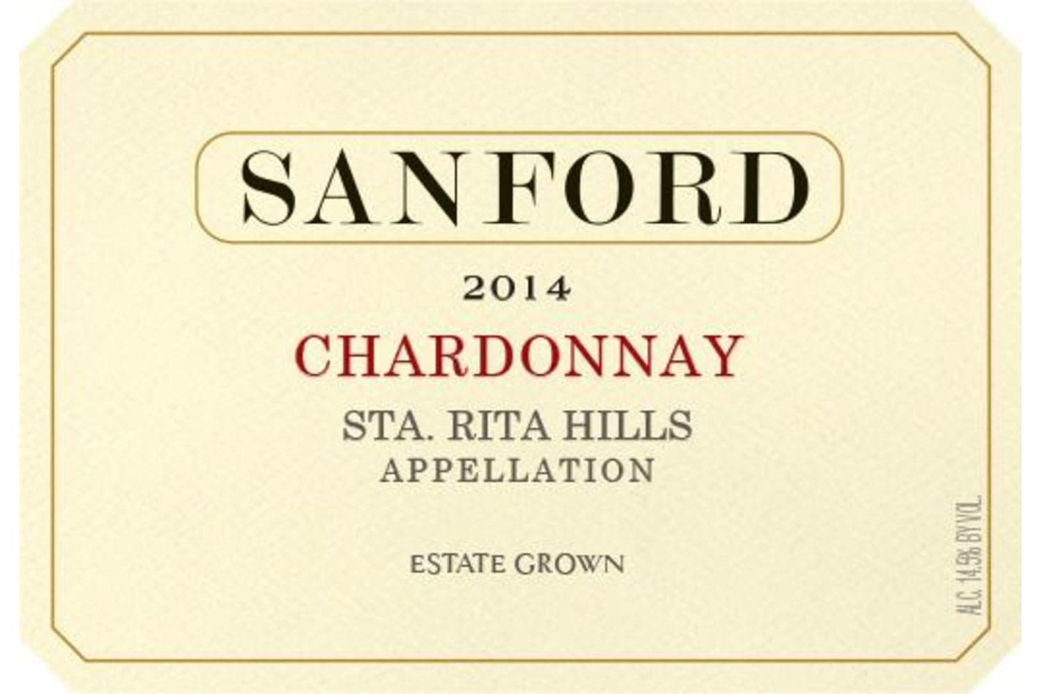 Sanford Santa Rita Hills Chardonnay 2022 750mL Bottle