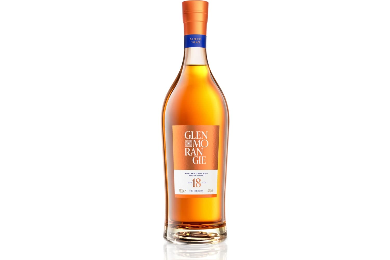 Glenmorangie Distillery 18 Years Old The Infinita Highland Single Malt Scotch Whiskey 750mL Bottle