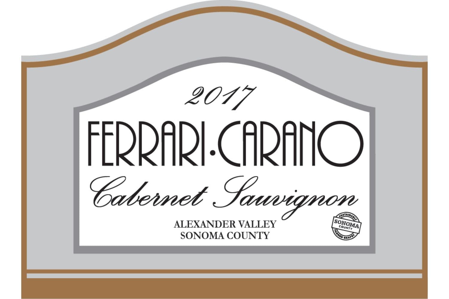 Ferrari-Carano Cabernet Sauvignon Sonoma County 2022 750mL Bottle