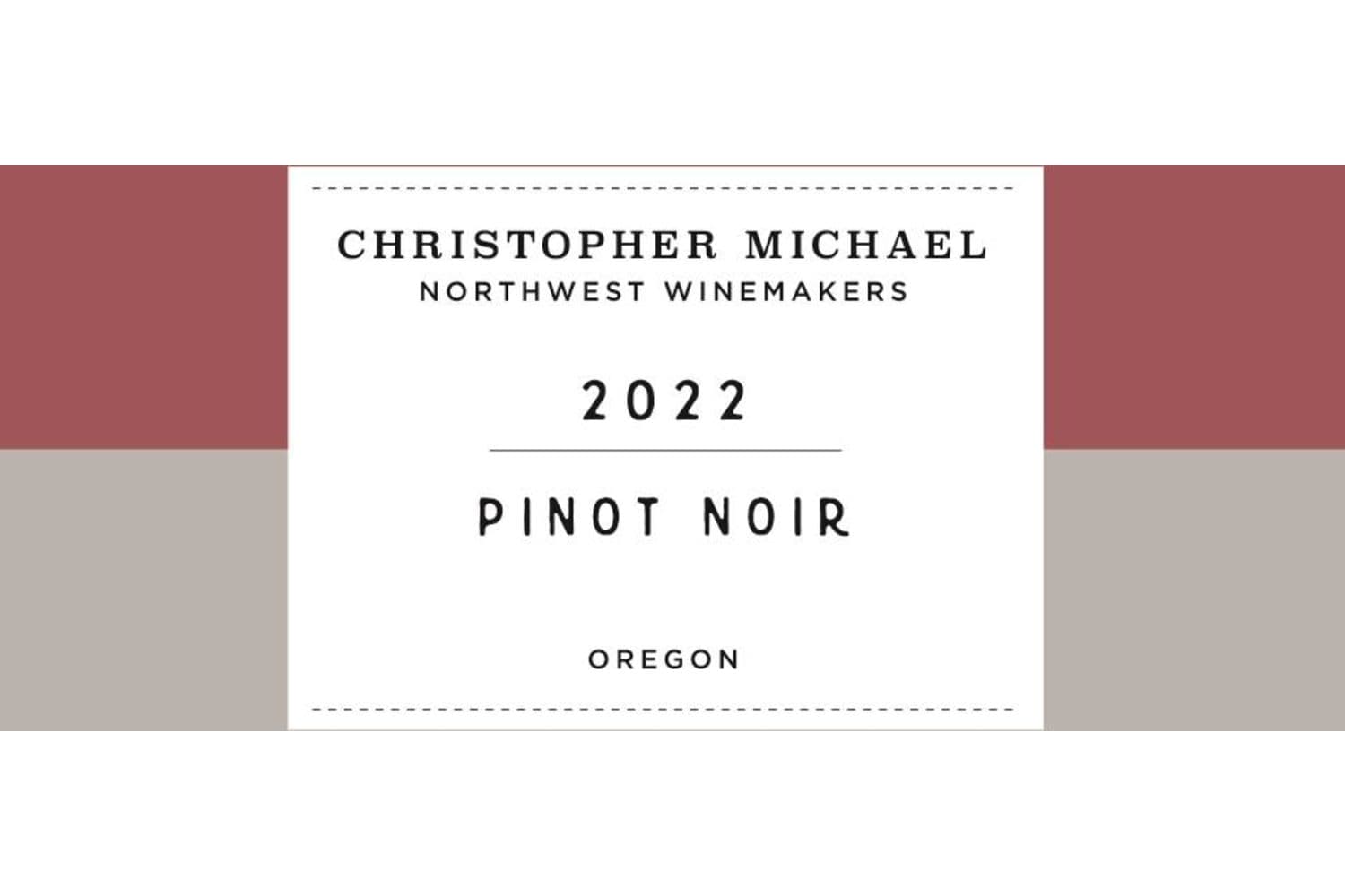 Christopher Michael Wines Pinot Noir 2020 750mL Bottle