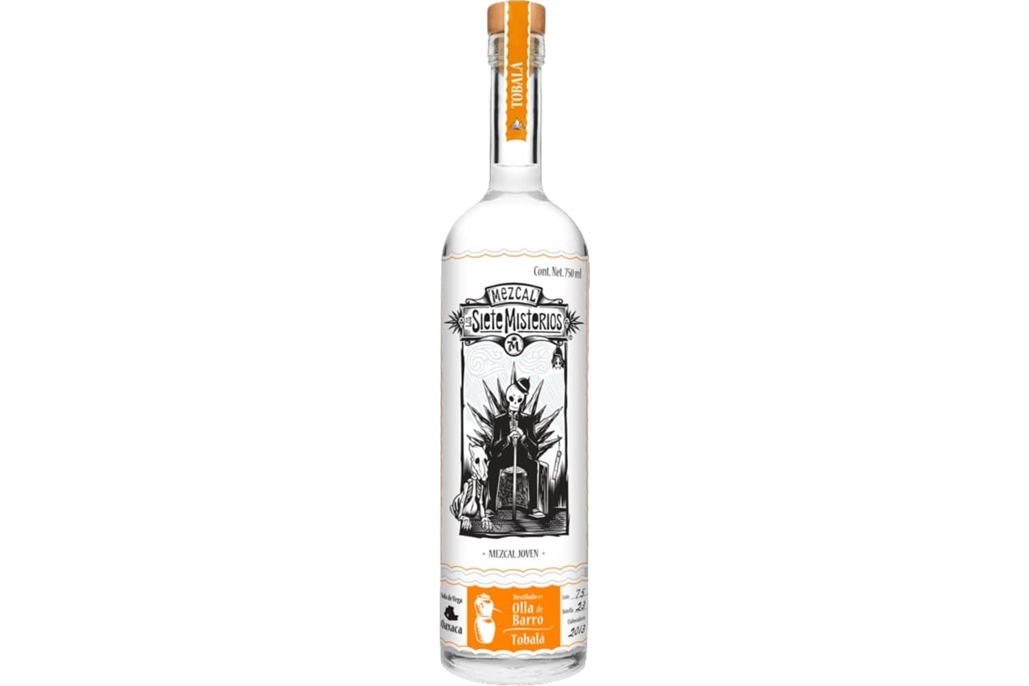 Siete Misterios Tobala Mezcal 750mL Bottle