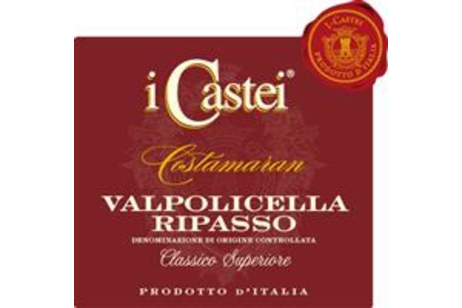 Michele Castellani Valpolicella Ripasso Classico Superiore I Castei Costamaran 2019 750mL Bottle