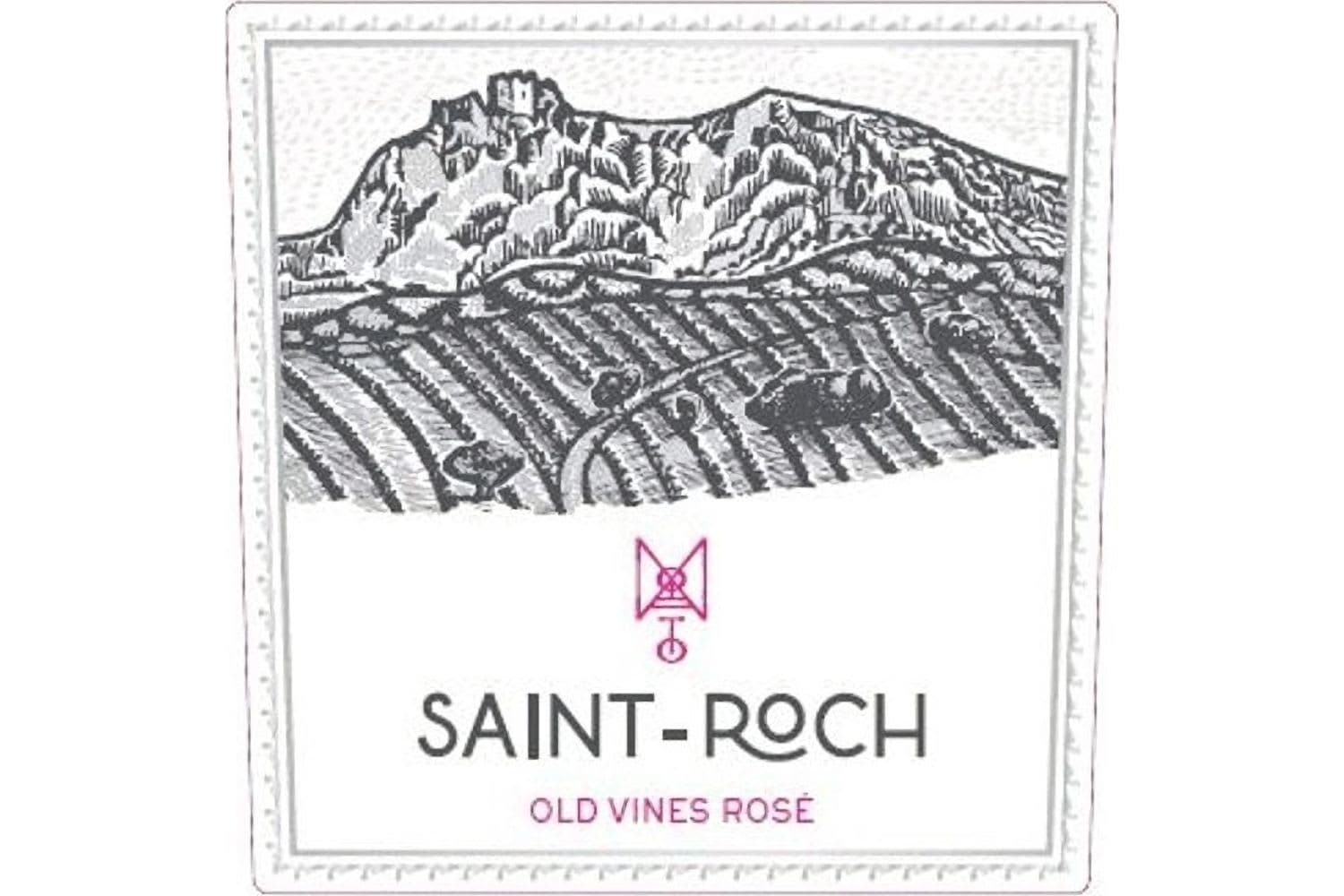 Chateau Saint-Roch Cotes du Roussillon Old Vine Rose 2024 750mL Bottle