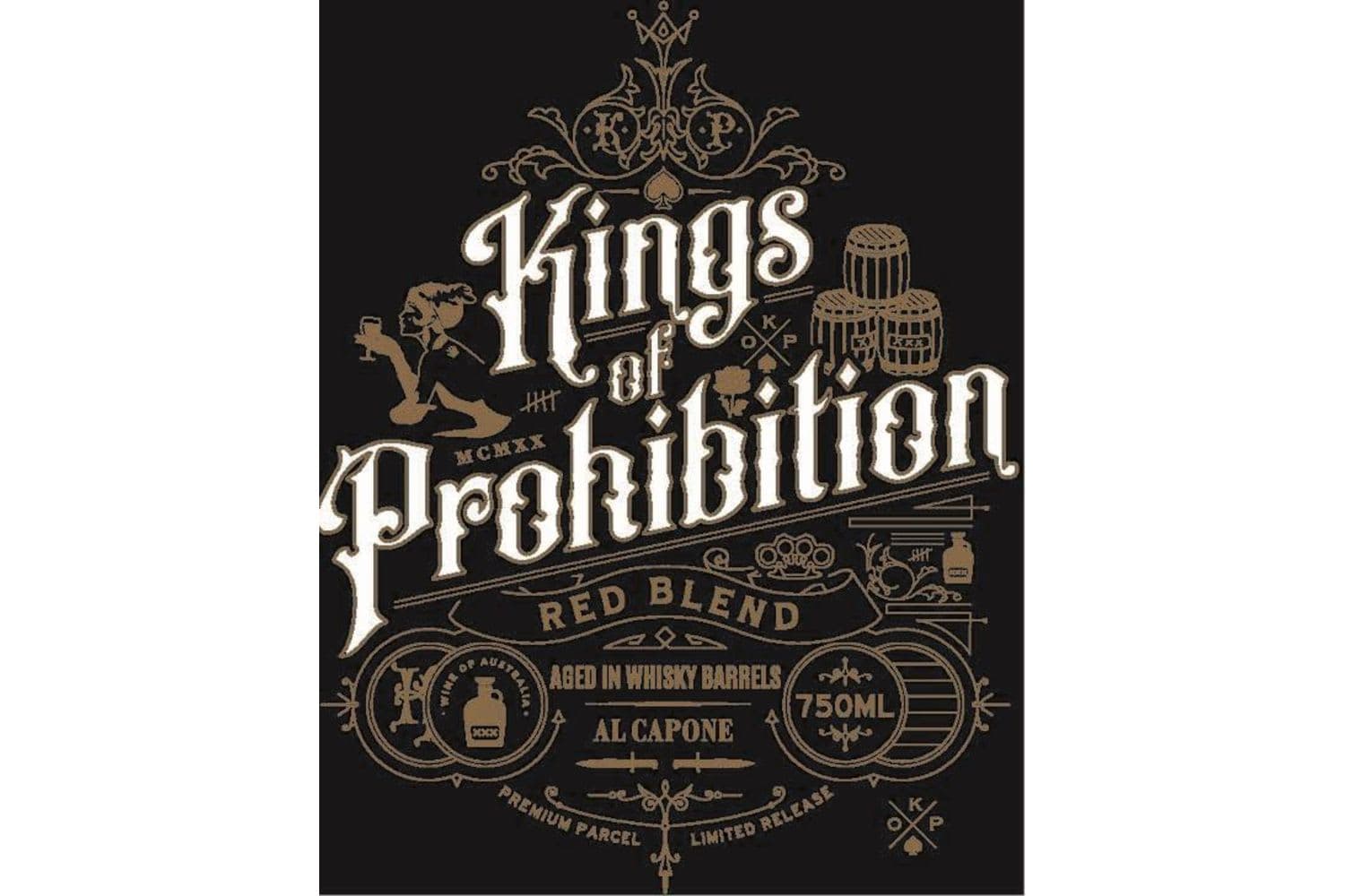 Kings of Prohibition Red Blend Al Capone 750mL Bottle