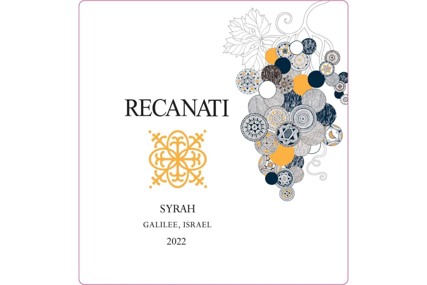 Recanati Upper Galilee Syrah 2021 750mL Bottle