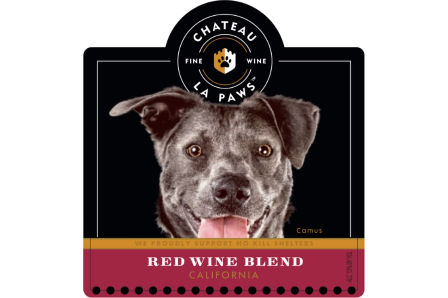 Chateau La Paws Red Blend 750mL Bottle