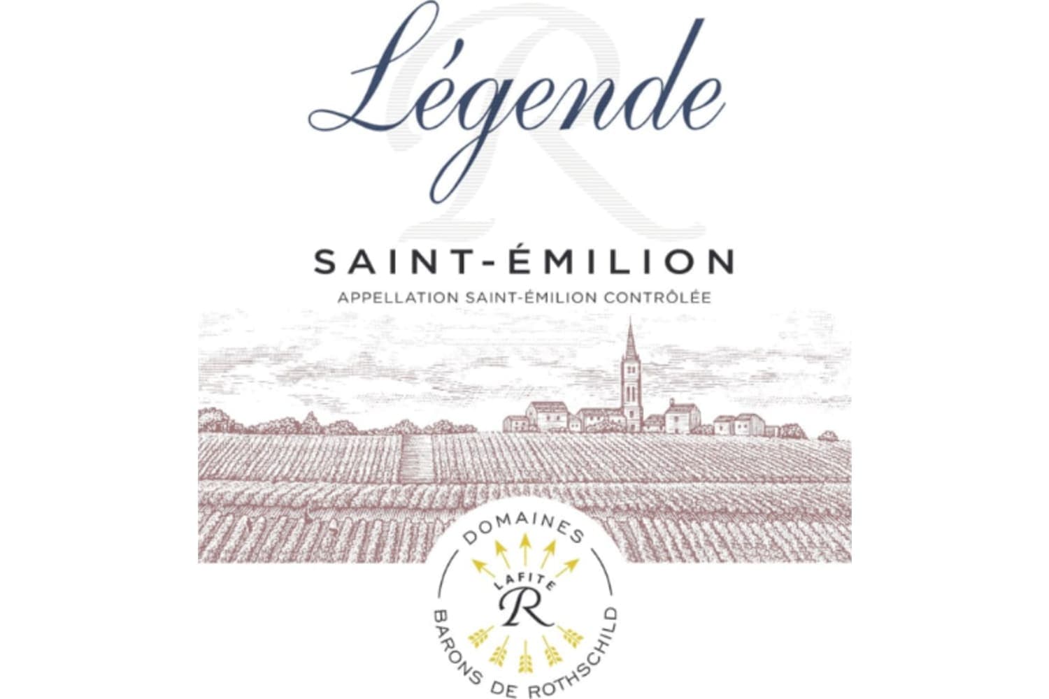 Les Legendes Saint-Emilion 2019 750mL Bottle