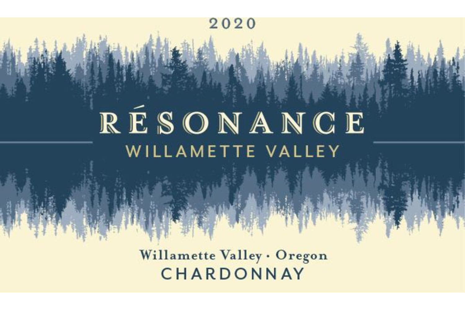 Resonance Chardonnay Willamette Valley 2023 750mL Bottle