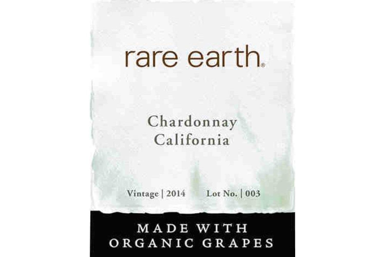 Rare Earth Organic Winery Chardonnay 2021 750mL Bottle