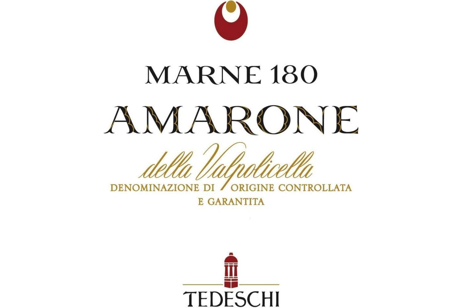 Tedeschi Amarone della Valpolicella Marne 180 2020 750mL Bottle